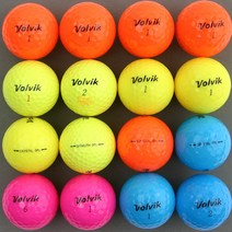 볼빅 VOLVIK 혼합 로스트볼 1등급, 20개, 칼라혼합