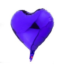 화동풍선 18inch S0ar Heart Round Shape Foil Balloon Helium Baloon Wedding Birthday Christmas Party Decor, CS001-TX04-1pcs