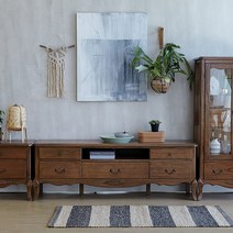 베스트리빙 [한정판매]모던 클래식 거실장 장식장 협탁 시리즈 2color, 01.레나 거실장, 엔틱