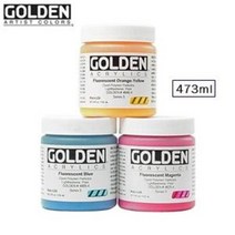 [골덴]헤비바디 아크릴물감 473ml 시리즈 1, 상세설명 참조, [6287760]1010／BoneBlack
