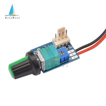 모터 컨트롤러 속도조절기 노브 스위치 팬 속도 조절 및 소음 감소가 있는 dc12v 수동 4선식 pwm 팬 거버너를 종료할 수 있습니다., 없음