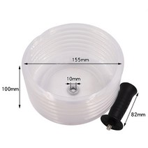 이동식 산업용 집진기 먼지 흡입기 목공 소형 사이클론 전기 해머 드릴 집진기 방진 구멍 톱 비트 커버 오, 01 155mm