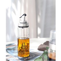 룰루홈 원터치 내열 유리 오일병 2개, 500ml