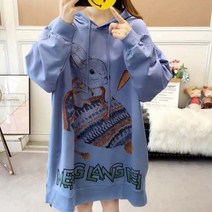 귀여운 래빗 롱후드티 하의실종 토끼 후드 원피스