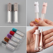 립글로즈 립틴트 화장품 용기 공병 DIY 만들기, 1.실버(1.2ml)