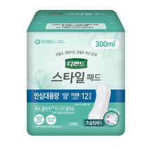 디펜드 여성용 스타일 요실금 초슬림 패드 안심대용량, 24개입, 1개