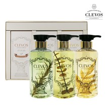 클레보스 네츄라포레스타 천연샴푸 530ml 3종 선물세트, 1개