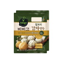 비비고 찰보리감자만두 400g x 2, 1개