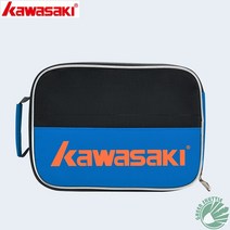 테니스라켓가방 테니스가방 테니스 라켓가방 2022 New Kawasaki 배드민턴 신발 가방 싱글 숄더백 더블 레이어 통기성 매장 KBB-8106, 01 KBB-8106-blue