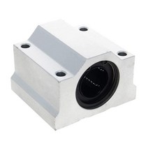 Othmro 선형 볼 베어링 SCS25 알루미늄 합금 원형 슬라이드 유닛 박스 타입 25mm 보어 블록 서포트 샤프트 전자 장비/가이드 바 드라이브 샤프트용 USA 미국