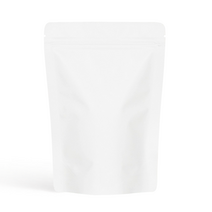 홍진포장 무광 화이트 알루미늄 지퍼스탠드 스탠딩지퍼백 대량단위 사이즈 6종 (밸브 부착 선택), 600매, 1박스, 25x35 (원두용 밸브 부착)