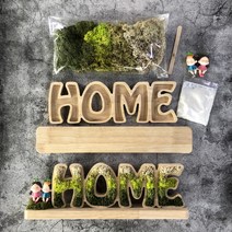 DIY HOME액자 집에서도 만들 수 있는 스칸디아모스 액자, 프로포즈커플(핑크)