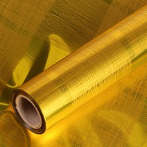 위져스 포장지 종이 비닐 대용량20M롤 당일발송, 1롤, 06.골드체크/비닐증착/특대/금색