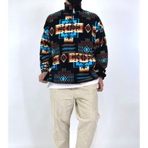 티나팬츠 인디언 후리스 반집업 빅사이즈