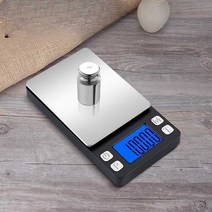 디지털 전자 저울 초정밀 금속 분말 미세 연구 중량, 배터리 버전 100g/0.01g