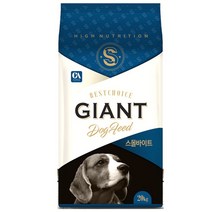 소형견사료 자이언트 작은알갱이 20kg 강아지 사료 펫푸드 간식 영양 소형강아지 -153EA givenus11408*20607764KC, 본상품선택