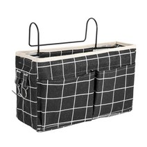 벙커침대 이층침대 벙커 bedside caddy bunk bed hang organizer pocket with metal hooks baby 유모차 storage bag, 5