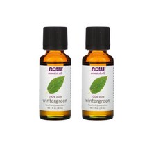 나우푸드 에센셜 퓨어 윈터그린 오일 10ml 아로마테라피 2개