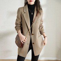 겨울코트 울코트 여자코트 하프코트 코트 여성코트 P3609 카멜코트 겨울여성코트