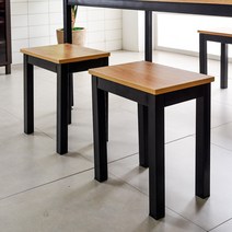 동화속나무 1인의자 간이의자 철재스툴 식탁의자 업소용의자 카페의자, LPM_멀바우(T9B-1)