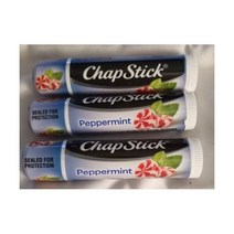 ChapStick Peppermint 3Lot 립밤 좋은 가격과 향! 찾기 어렵다! 냠