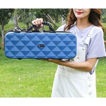 미니 낚시대가방 하드 로드케이스 원투낚시가방, 골드 110cm