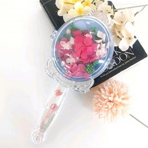 돌봄교실 노인복지센터 미술수업 프리저브드 플라워 DIY 빗 만들기 방과후학습 어르신