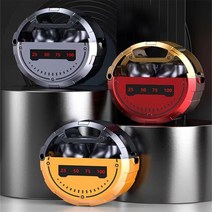 무선인이어 이어폰 블루투스 5.3 무선 게임 헤드폰 e-스포츠 소음 제거 스마트 터치 기계식 메탈 윈드 인이어 tws jx6, 은