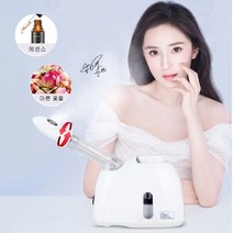 VEGOEVER 얼굴 스팀기 피부케어기기 나노 미스트기 피부스티머 스팀기 보습 페이셜 스티머 디퓨저 에센스, 화이트