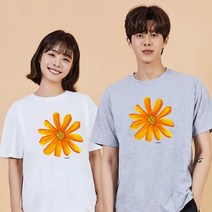 키밍 코스모스 디자인티셔츠 가족패밀리룩 예쁜상의