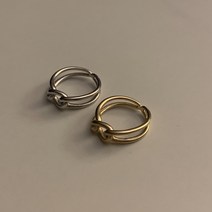 [당일발송] 링핑 체인반지 굵은반지 써지컬스틸 심플링 커플링 검지 중지 약지 반지