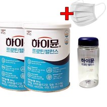 일동후디스 장민호 하이뮨 프로틴 밸런스 산양유 판토텐산 초유단백질 보충제 304g + 사은품 증정, 2개