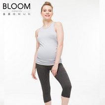 블룸마터니티 플로우 임산부 요가바지 차콜
