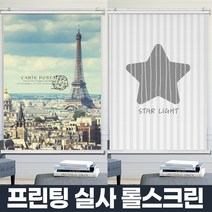 노엘리안 실사 롤스크린 암막 블라인드 롤커튼 맞춤 제작