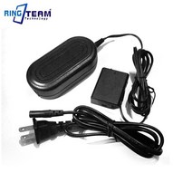 카메라 배터리 충전기 ACK-E5 + DR-E5 LP-E5 더미 배터리 캐논 EOS 450D 1000D 키스 F X2 X3 반란군 XSi T1, 02 EU