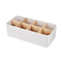 원목 수납함 다용도 소품정리함 빈티지 우드 수납박스 커피보관함 약정리함 휴지케이스, 원목수납함(8칸) 12503