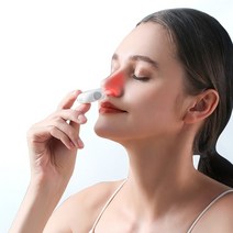 비염치료기 코 비염 부비동염 치료 요법 bionase 코 치료 코 마사지 장치 치료 저주파 펄스 레이저 건강 관리, 없음