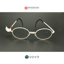 스위스플렉스 루프 SF LOOP 40-89 화이트 라운드 안경