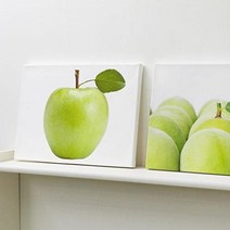 아트박스/꾸밈 ga586-캔버스액자33.4x24.2_재물의풋사과, 1.한개