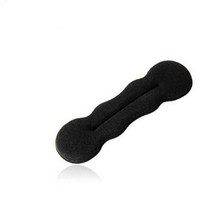 1 개 대 헤어 클립 트위스트 메이커 도구 매직 폼 스폰지 롤빵 링, 1PCS 12 cm