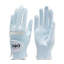 골프 그물 망 스윙 네트 스크린 연습 팩 쌍 여성 장갑 왼쪽 오른손 마이크로 부드러운 섬유 통기성 천 색 레이디 장갑 야외 용품, 1 쌍 파란색, 20대