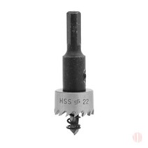 HSS 철공용 홀커터 홀쏘 2P세트 22MM 철판천공기 알미늄천공 철판홀커터