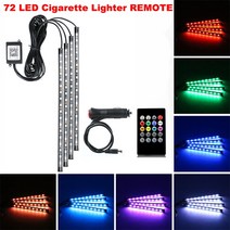수유등 오로라무드등 크리스마스조명 아모램프 고양이무드등 LED 아이방 크리스탈무드등네온 LED 자동차 인, 10 72LED Remote Cig