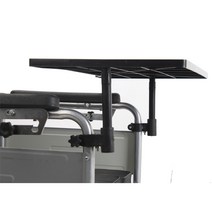 휠체어 식탁 보드 안티 플라스틱 고령자휠체어테이블, 검정