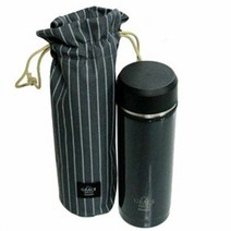 피콕 스텐 텀블러 물통 물병 보틀 보온병 블랙 350ml, 단품