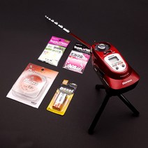 바낙스 카이젠아이스ECR 빙어전동릴 라인거치대풀세트, 전동릴+초릿대+삼각대풀세트