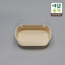 종이도시락 (투명뚜껑) 세트 - 소, Sk_32 - B9546 / 300개