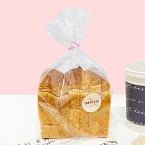 [소행섬] 무지 PP 식빵봉투 M15, 100매입, 100개입