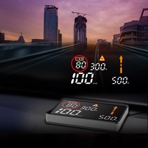 현대 폰터스 차량용 HUD 헤드업디스플레이 V300 T맵 티맵 실시간 연동 그랜저 카니발 쏘렌토 싼타페 쏘나타 렉스턴 토레스