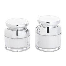 돔형 아크릴 백색 크림용기 30g 50g, 돔형 아크릴 백색 크림용기 50g